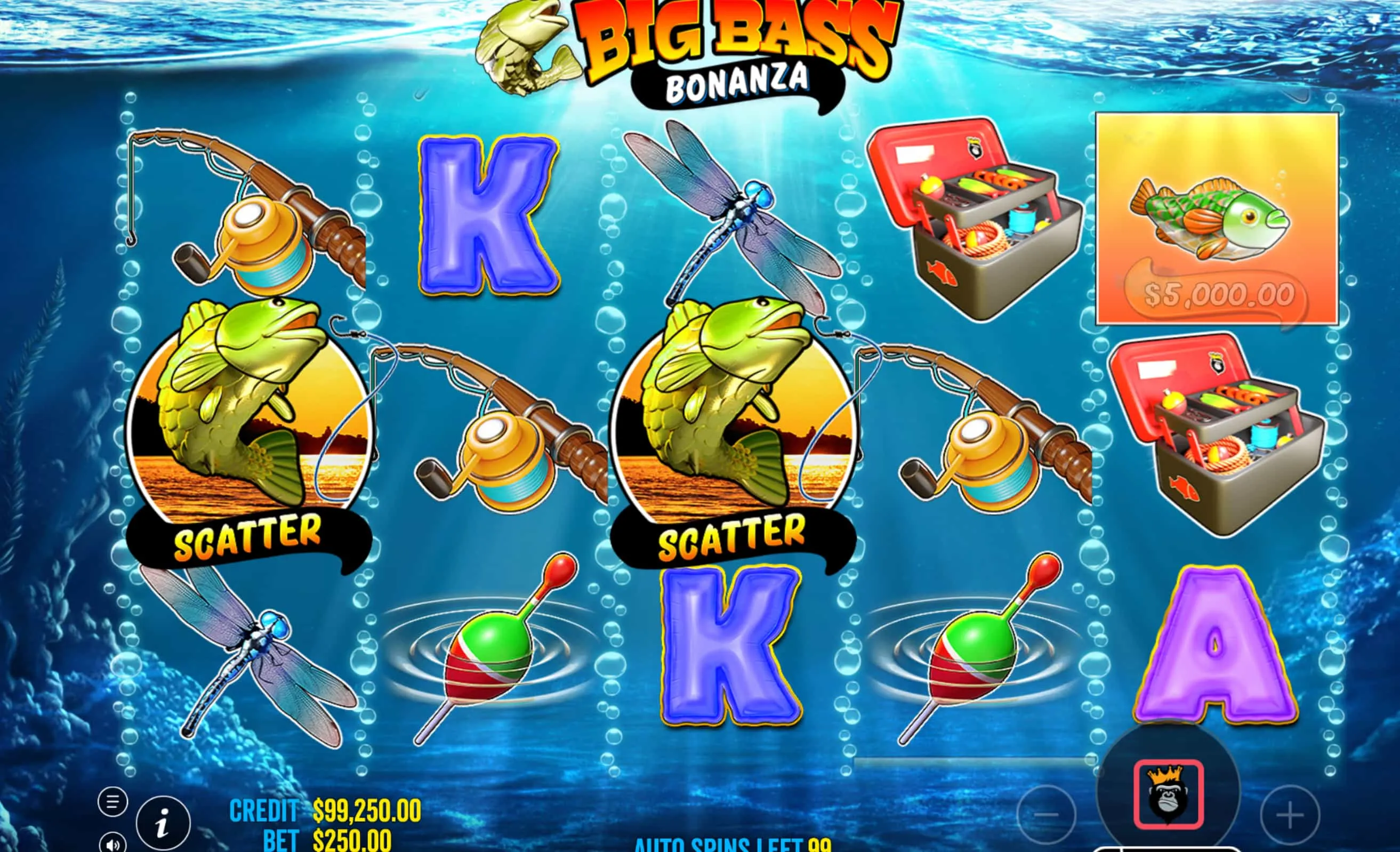 Big Bass Bonanza Demoversion von Reel Kingdom
